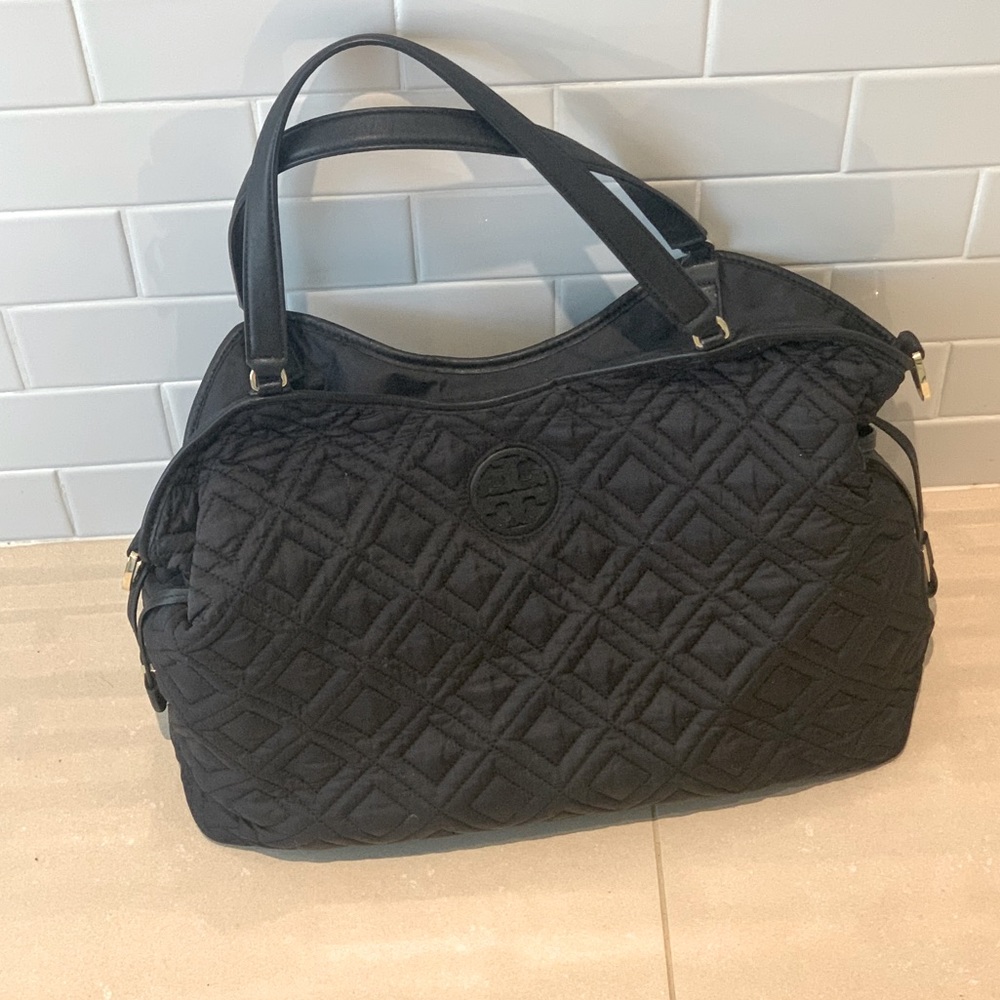 Tory Burch Marion Quilted Nylon Bag